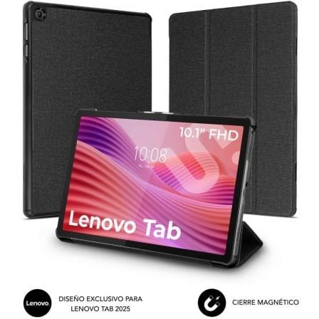 Funda Subblim Shock Case Lenovo Tab 2025 10,1"/ Negra