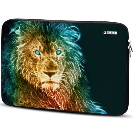 Funda Subblim Trendy Sleeve Neo Lion para Portátiles hasta 14"