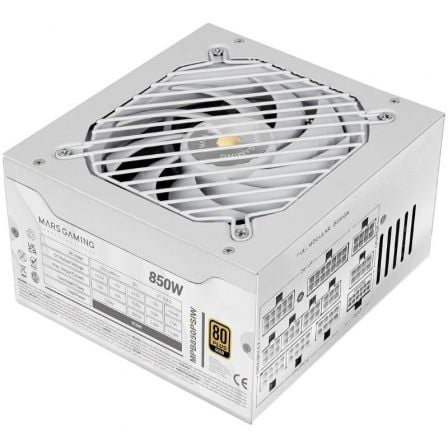 Fuente de Alimentación Mars Gaming MPB850PSI/ 850W/ Ventilador 14cm/ 80 Plus Gold
