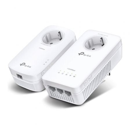 Adaptador Powerline TP-Link TL-WPA8631P 1300Mbps/ Alcance 300m/ Pack de 2