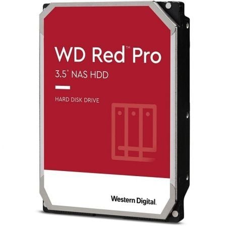 Disco Duro Western Digital WD Red Pro NAS 6TB/ 3.5"/ SATA III/ 256MB