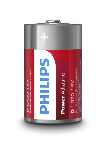 PILA PHILIPS POWER ALKALINE ref. LR20P2B/10 (LR03) D-2