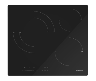 VITROCERAMICA TAURUS V6031S 3 ZONAS, FOCO DOBLE 30 CM 974686000