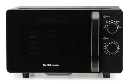 MICROONDAS SIN PLATO ORBEGOZO MI2061CE 20 L. 700W NEGRO