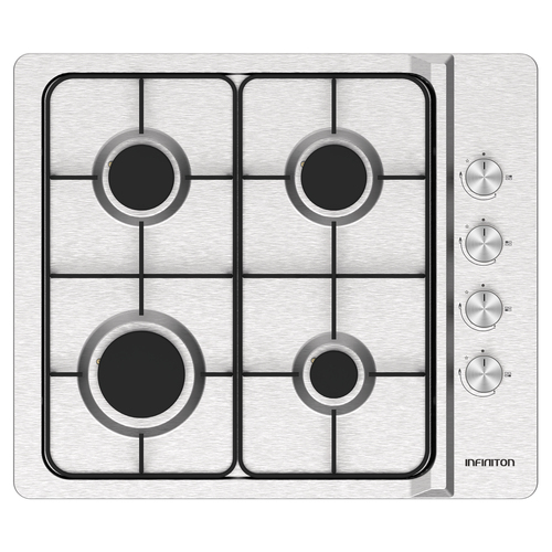 ENCIMERA GAS INFINITON GAS4BNAI 4 FGOS BUT ACERO INOX