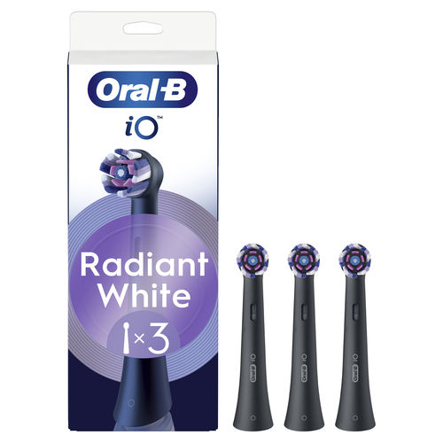 RECAMBIO CEPILLO DENTAL BRAUN ORAL B IO RADIANT WHITE X3 NEGRO