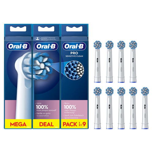 RECAMBIO CEPILLO DENTAL BRAUN ORAL B EB 60 X 3+3+3 ct Sensitive Clean WE FFS