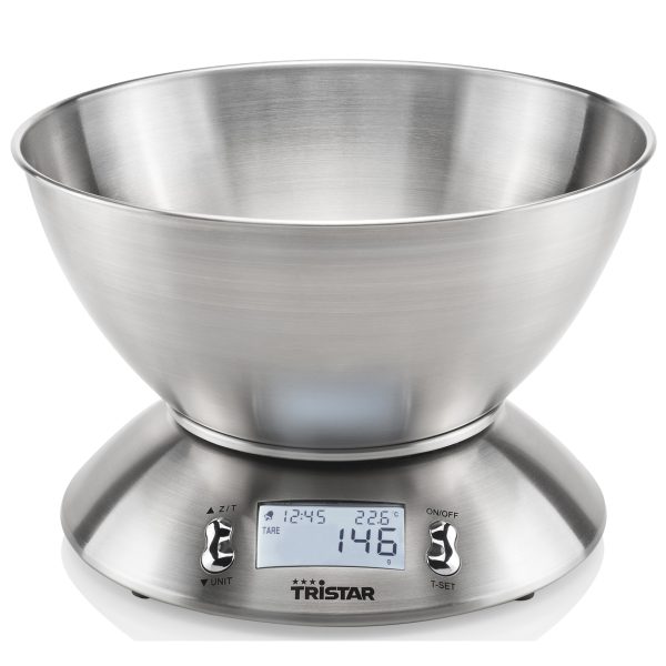 BALANZA COCINA TRISTAR KW2436 5 KG BOL 2,5 LITROS
