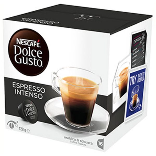 CAJA 3 PACKS 16 CAPS DOLCE GUSTO CAFE ESPRESSO INTENSO 12393403