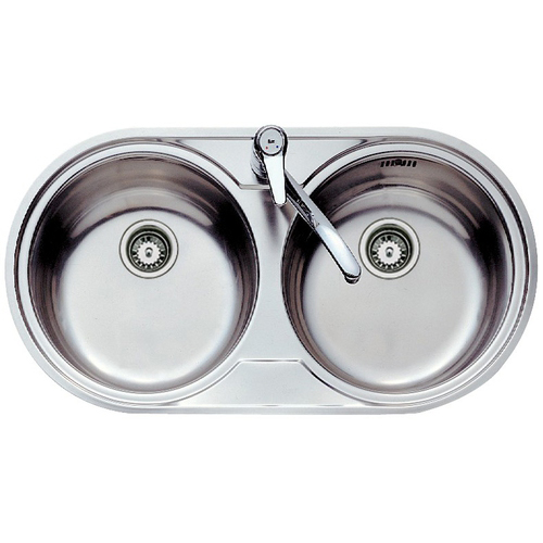 FREGADERO TEKA DR80 2C INOX 10110006