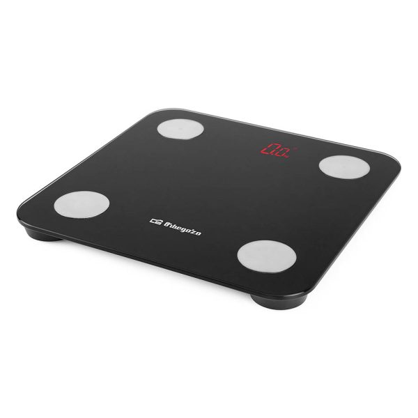 BASCULA BAÑO ORBEGOZO PB3000A BLUETOOH NEGRA