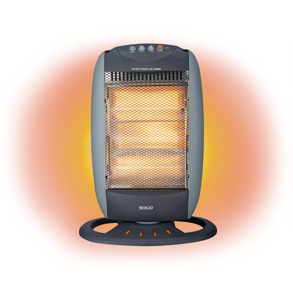 RADIADOR HALOGENO SOGO SS18223 1.200W