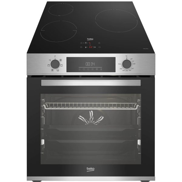 PACK HORNO MULTIFUNCION + INDUCCION BEKO BBSE12340XD