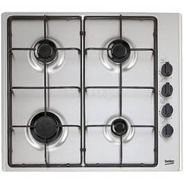 ENCIMERA GAS BEKO HIGG64103SX 4 FUEGOS GAS BUTANO