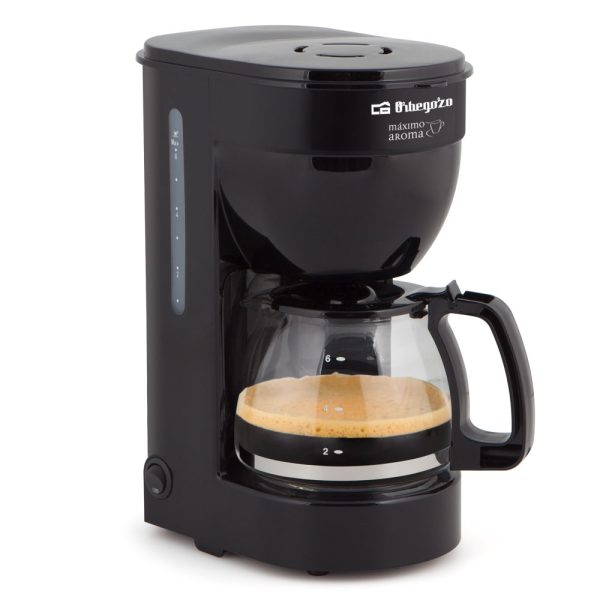 CAFETERA GOTEO ORBEGOZO CG4014 6 TAZAS NEGRA