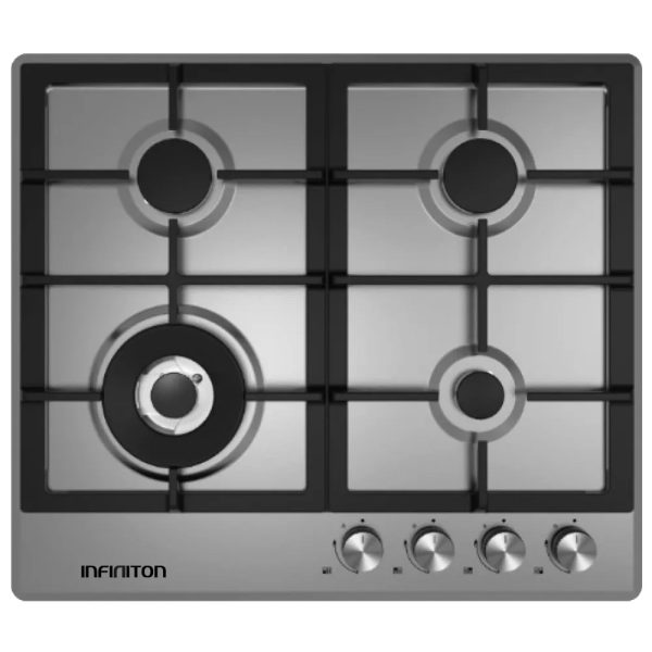 ENCIMERA GAS INFINITON GASDL4 4 FUEGOS HIERRO FORJADO