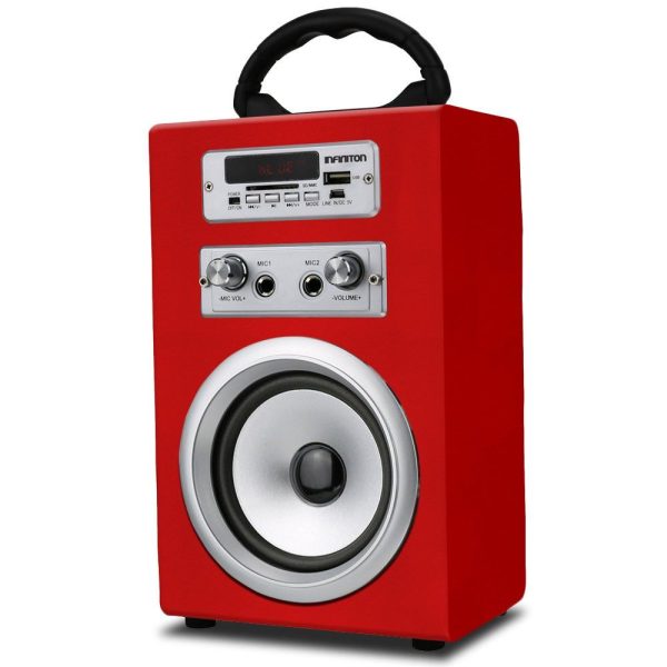 ALTAVOZ INFINITON KARAOKE K8 ROJO