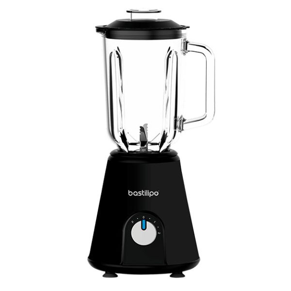 BATIDORA VASO BASTILIPO BVA800N 1,5 L. 800W NEGRA VASO CRISTAL