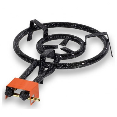 PAELLERO VITROKITCHEN QP501B 50CM 2 AROS 14,1KW GAS BUTANO