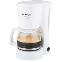 CAFETERA GOTEO ORBEGOZO CG4012 6 TAZAS BLANCA