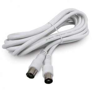 CABLE CONEXION ANTENA ENGEL MP0579E 2,5M BLANCO