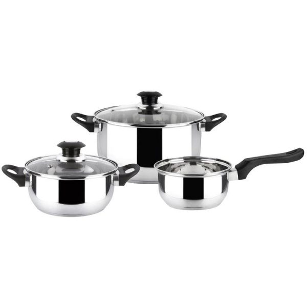 BATERIA COCINA MAGEFESA FAMILY 5 PIEZAS INOX