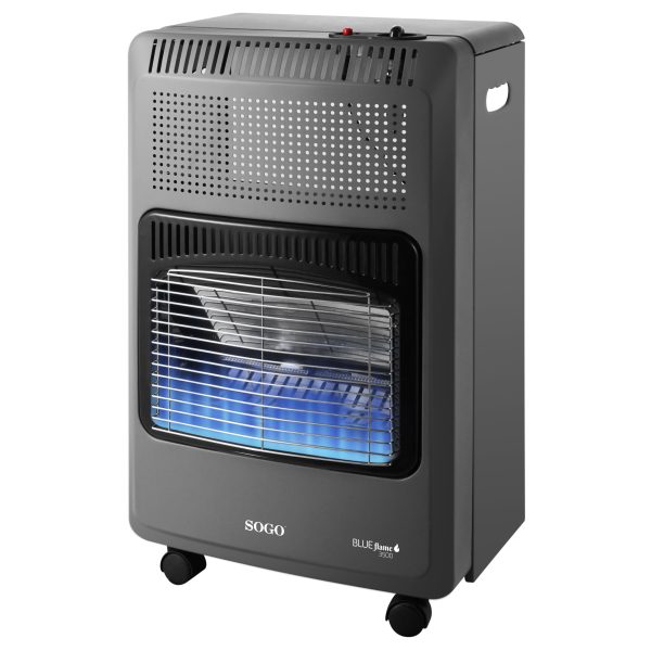 ESTUFA GAS LLAMA AZUL SOGO SS18291 3.500W PLEGABLE