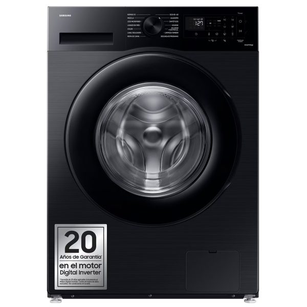 LAVADORA SAMSUNG WW90CGC04DABEC 9KG 1.400 rpm NEGRO/INOX  CLASF-A(A-10%)