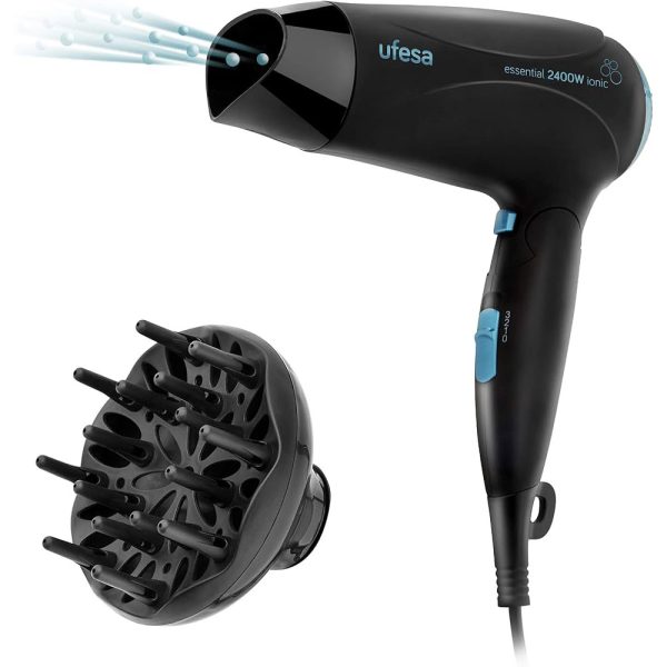 SECADOR UFESA SC8310 2.400W MANGO PLEGABLE IONES