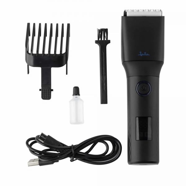 CORTAPELOS/BARBERO JATA JBCP3700 CERAMICA/ACERO PANTALLA LED