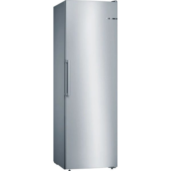 CONGELADOR VERTICAL NO FROST BOSCH GSN36VIEP E INVERTER ACERO ANTIHUELLAS