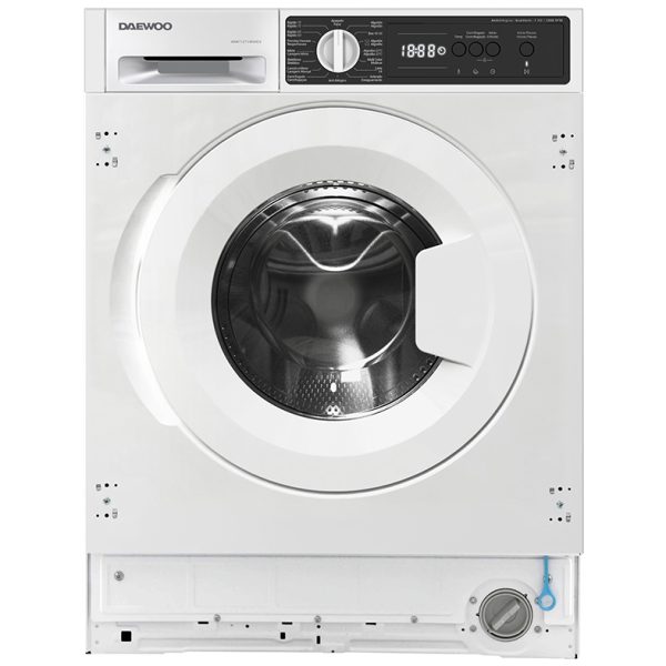 LAVADORA INTEGRABLE DAEWOO WMI712T1WU0ES D 7 KG. 1.200 R.P.M.