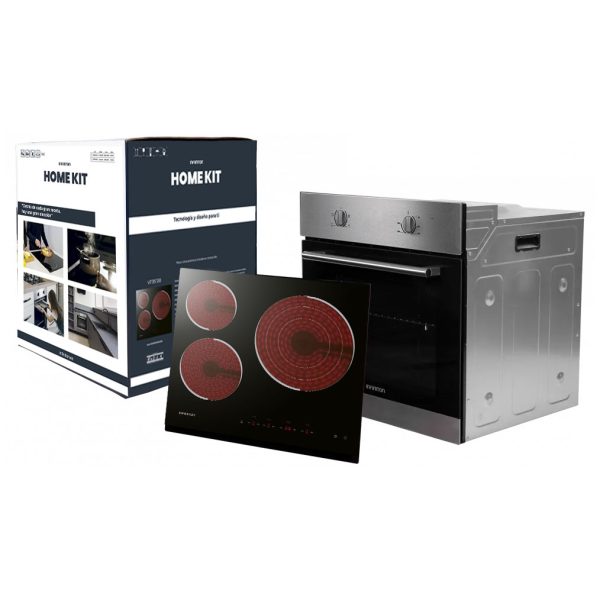 CONJUNTO INFINITON HVBL70H23 HORNO B70L4 + VITRO VIT35730 A