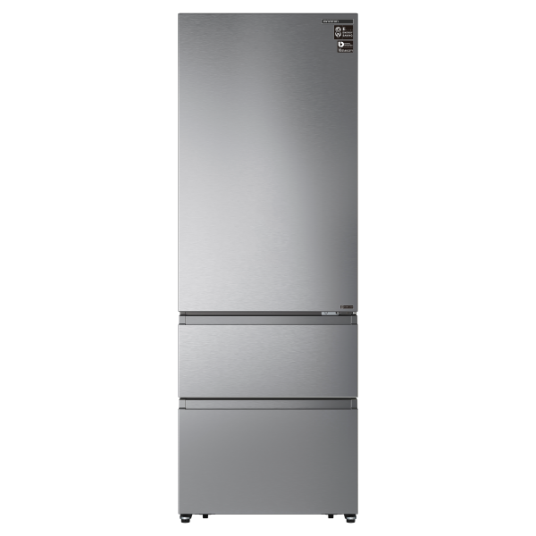 COMBI NO FROST 3 PTAS. INFINITON FRD456WT20XEN E INOX ANCHO 70 CM.