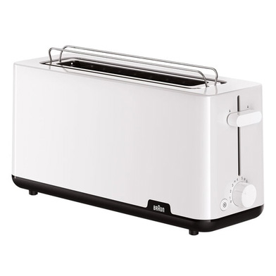 TOSTADOR BRAUN HT1110WH 1 RANURA LARGA BLANCO
