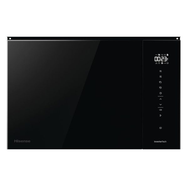 MICROONDAS INTEGRABLE HISENSE BIM325GI63DBG 25 L. CRISTAL NEGRO CON GRILL