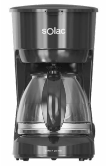 CAFETERA GOTEO SOLAC CF4037 COFFEE 4 YOU MINI 2/6 TAZAS 600W