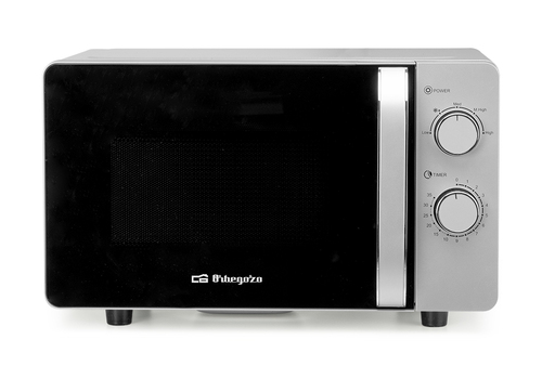MICROONDAS SIN PLATO ORBEGOZO MI2062CE 20 L. 700W INOX