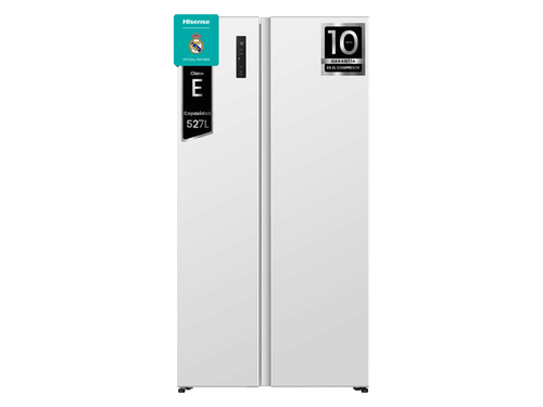 SIDE BY SIDE NO FROST HISENSE RS3P538NEWE E BLANCO INVERTER KITCHEN FIT