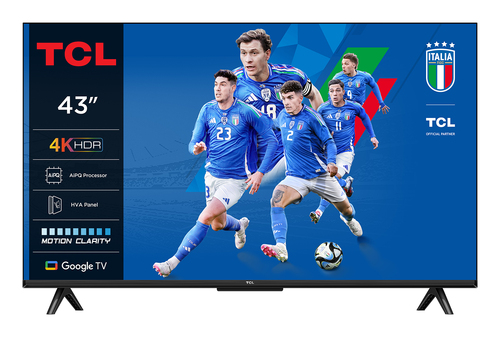 PANTALLA TCL 43P6K 4K UHD 43+ GOOGLE TV +DOLBY ATMOS