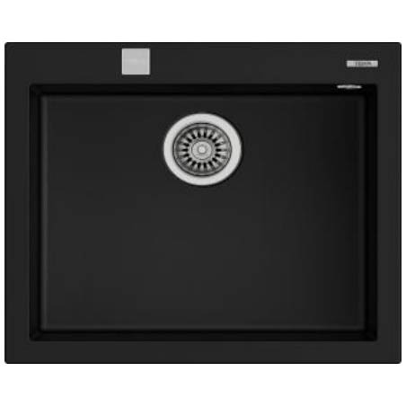 FREGADERO SINTETICO TEKA FORSQUARE 50.40TG V.AUTO NEGRO 115230005
