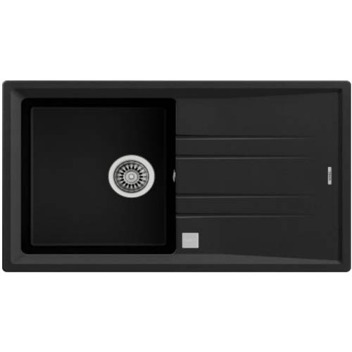 FREGADERO SINTETICO TEKA STONE 50 B-TG 1C 1E V.AUTO NEGRO 115330022