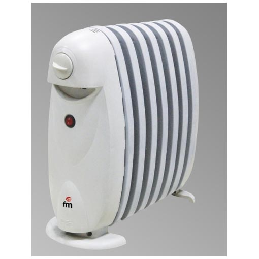 RADIADOR ACEITE FM R7 MINI 700W SEMI-CARENADO