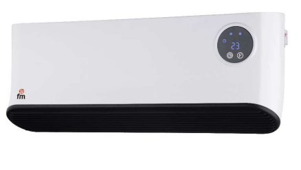 CALEFACTOR SPLIT CERAMICO FM TS22 IP22 DISPLAY DIGITAL MANDO DISTANCIA 2.200W