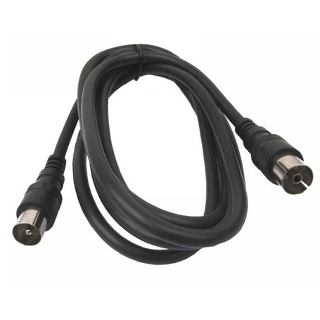 CABLE ANTENA ENGEL 2,5 M NEGRO MP0586C