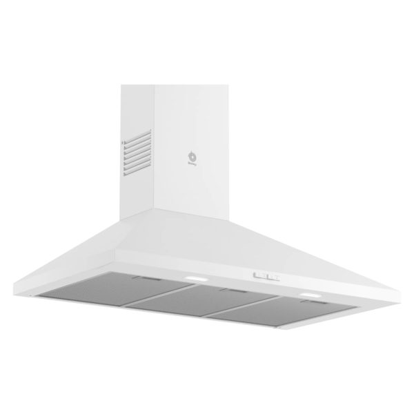 CAMPANA DECORATIVA BALAY 3BC696MB 600M3/H 90 CM BLANCA