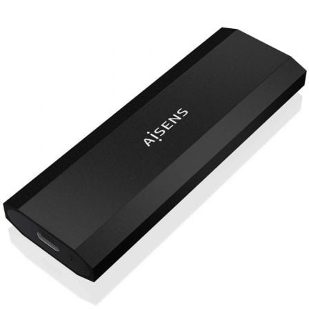 Caja Externa para Disco SSD M.2 NVMe Aisens ASM2-028B/ USB 3.2/ Sin tornillos