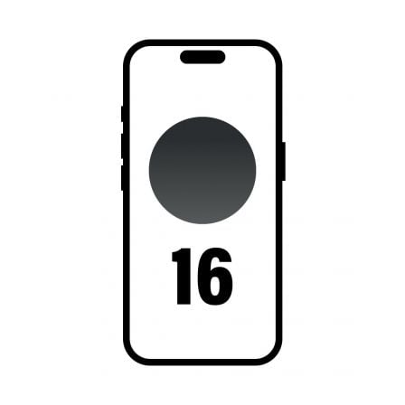 Smartphone Apple iPhone 16 512GB/ 6.1"/ 5G/ Negro