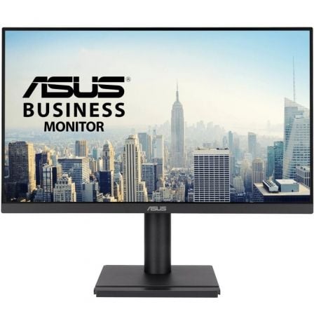 Monitor Profesional Asus VA279QGS 27"/ Full HD/ Multimedia/ Regulable en altura/ Negro