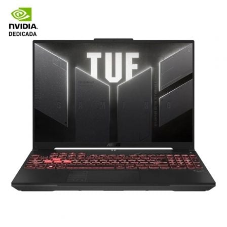 Portátil Gaming Asus TUF Gaming A16 TUF607NUG-RL165 Ryzen 7 7445HS/ 16GB/ 512GB SSD/ GeForce RTX 4050/ 16"/ Sin Sistema Operativo